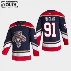 Barn Ishockey Florida Panthers tröja Anthony Duclair 91 2020-21 Reverse Retro Authentic